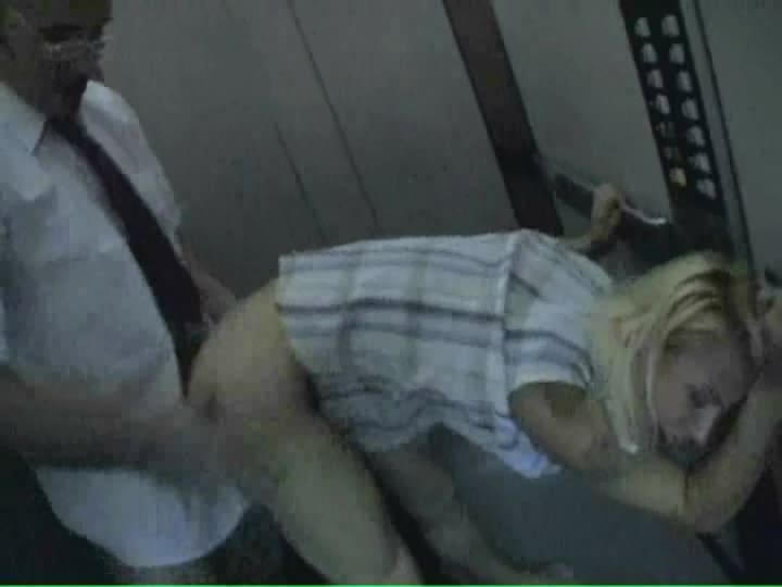 Rape video of a Sexy mature woman in an elevator